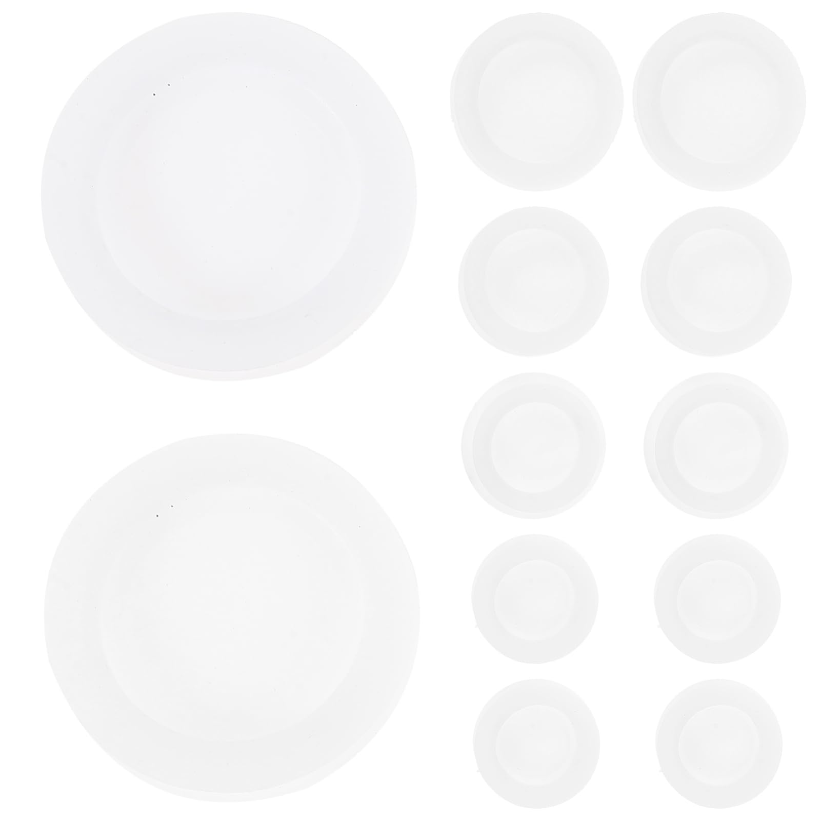 QUMIIRITY 20Pcs Piggy Bank Stoppers Plugs for Money Jars Saving Box Bottom Covers to Easy to Clean and Install Reliable Replacement for Adults