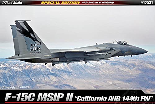 F-15C MSIP II maquette avion chasse 1/72 Academy California plastique