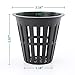 GROWNEER Net Pots 50 Pcs 2 Inch Garden Slotted Mesh Net Cups with 50Pcs Plant Labels, Heavy Duty Hydroponic Pot Supplies Planting Grow Basket for Indoor Outdoor