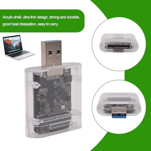 Caja para SSD M.2 NGFF USB 3.0 alta velocidad 5Gbps miniatura 6