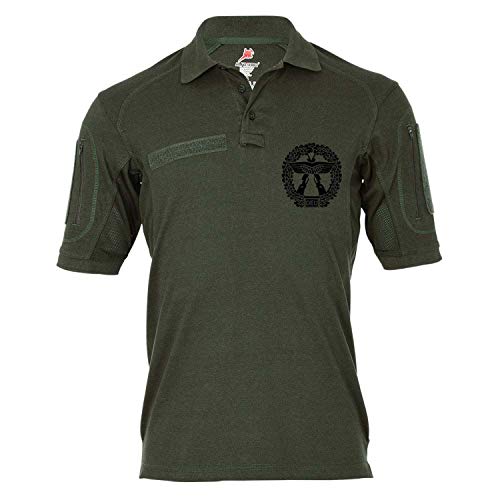 Polo tactique vert Copytec pour barette Alfa en mission