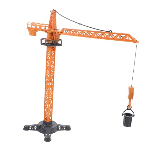 NUOBESTY Juguete para Vehículos De Construcción Juguetes Modelo De Juguete De Vehículo De Ingeniería Coche De Juguete De Montaje Camiones Grúa De Juguete El Plastico