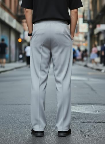Image of Mack Jonney Men's Solid Track Pants | Solid Design | Regular Fit | Casual & Athleisure Wear |Pack of 1-MMJ-1