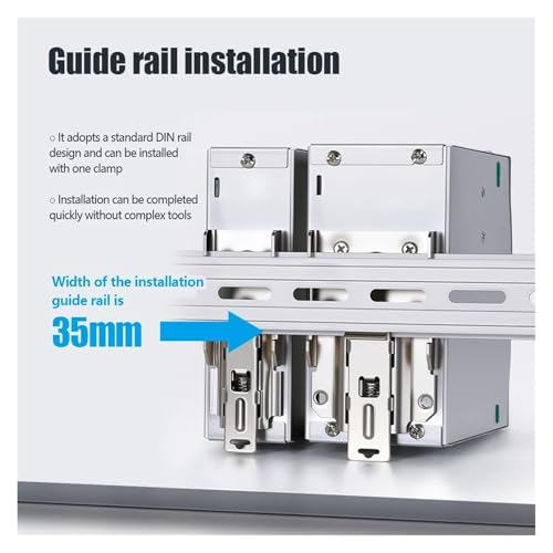 Alimentation à découpage 240W 48V à double sortie pour automatisme - 3