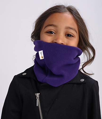 Image of Lupa Kids Handmade Double-Layer Fleece Neck Warmer - Kids Neck Warmer for Boys & Girls - Fleece Neck Gaiter for Winter
