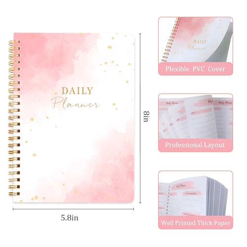 Kaicn KAICN-214 Undated Daily Planner To Do List Notebook,Meals Plan thumb #1