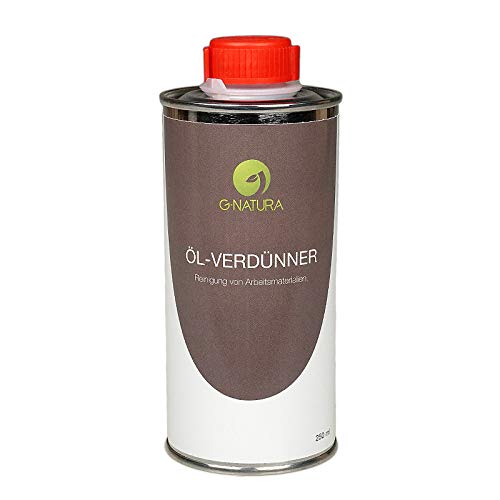 G-NATURA Öl-Verdünner | Zur Reinigung von Arbeitsmaterialien (250 ml)