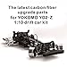 SPYMINNPOO RC Chassis Plate, Carbon Fiber CNC Machining Chassis Plate Compatible with YD2-Z RC Racing Car Sportinggoods Body Parts(Black£©