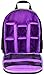 Multifunktionale atmungsaktive wasserdichte Kamerarucksäcke für Digital-/DSLR-Kameras, violett, 33 * 26.5 * 12.5cm