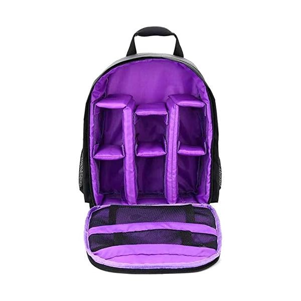 Andoer Docooler Camera Bag Camera Backpack Waterproof Shockproof Camping Bag Small Dslr Camera Bag Travel Rucksack Camera Bag For Canon Dslr Sony