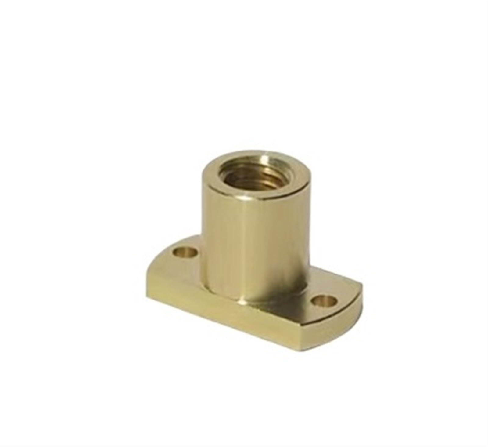 Metal Ball Screw nut CNC 3D Printer Multi-Head Screw 1pcs T12 Brass Nut Double Trimmed H Flange Nut Trapezoidal Nut + 1pcs Stainless Steel Screw(750mm)