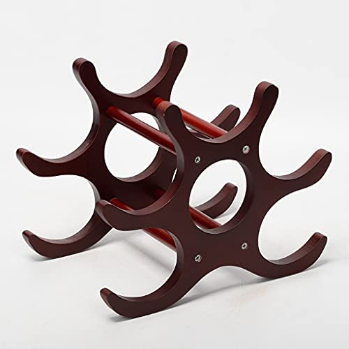 Soporte para botellas de vino de madera FENOKD miniatura 5