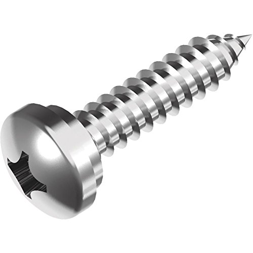 Vis tôle rouille solution inox A2 3,9x32 tête bombée avec cache vis