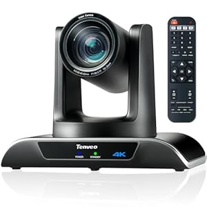 Tenveo 4K PTZ Konferenzraum Kamera 12X Zoom