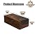 Exotic Ironwood Blanks from The Sonoran Desert. Dimensions 6 x 3 x 2 in. - Units: 1