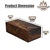 IECAP LLC Desert Ironwood Blanks — Grade B, Pack of 1 — Exotic Hardwood Block — Natural Wood Lumber Block for Woodworking, Carving & DIY Crafts — Ironwood Lumber Turning Blanks — Size 6 x 3 x 2 in #1