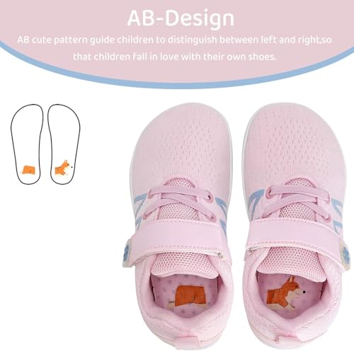 WateLves Toddler Little Kid Wide Barefoot Shoes Boys Girls Minimalist Sneakers Breathable Lightweight Walking Shoes Fit Naturally Zero Drop Sole3