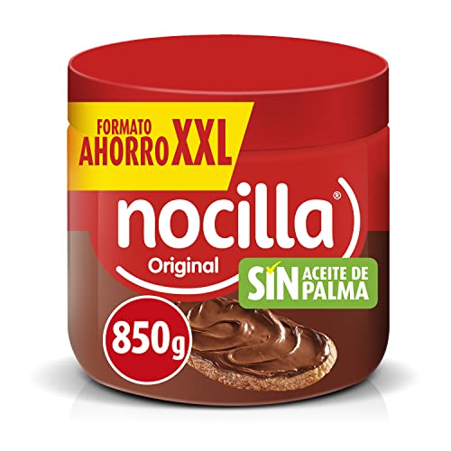 Nocilla, Original, Crema al Cacao con Avellanas, sin Aceite de Palma - Formato Ahorro - 850g