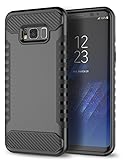 Galaxy S8 Case,Samsung Galaxy S8 Case,SKYLMW Impact Resistant Shock-Absorption Case,Dual Layer Armor Full-Body Protective Case for Samsung Galaxy S8 Black