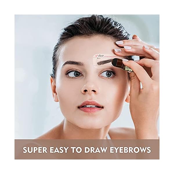 Eyebrow-Stamp-and-Stencil-Kit-1-Step-Eyebrow-Stamp-Shaping-Kit-Professional-Eyebrow-Powder-Stamp-Waterproof-Long-Lasting-Instantly-Color-TintBlack Eyebrow Stamp and Stencil Kit-1 Step Eyebrow Stamp Shaping Kit Professional Eyebrow Powder Stamp Waterproof Long Lasting…