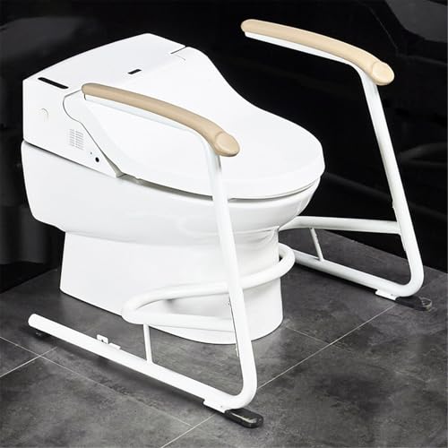 HEGWA(ヘグヘワ) トイレ用手すり パッド付きアームレスト付き トイレ手すり 高齢者向け ポータブル 浴室 立ち上がり補助 高齢者および障害者向け
