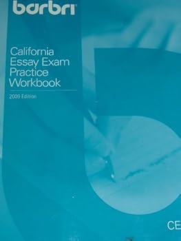 Paperback BAR/BRI California Essay Exam Pratice Workbook Book