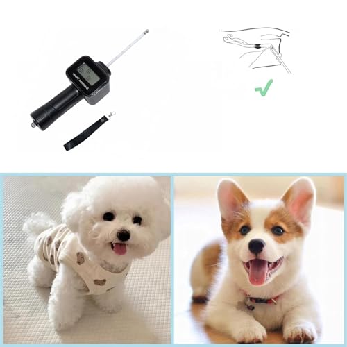 Image of Upgraded Dog Ovulation Detector for Dog Pregnancy Test, Rechargeable, Waterproof, 6-10 cm Insertion for Accurate Dog Pregnancy Planning Mating Testing