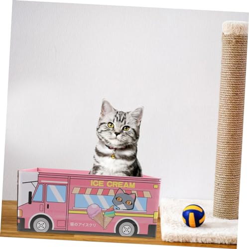 SUPVOX Placa Para Arranhar Gatos Maca Para Gatos Grande Arranhador Para Gatos Casa Para Arranhar Gat