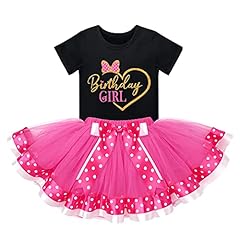 Black + Hot Pink Birthday Girl Heart