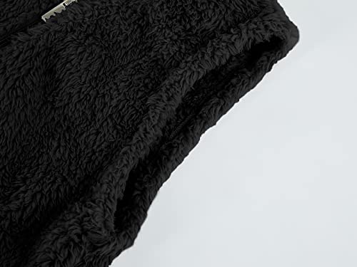 Meilidress Girls Sherpa Fleece Vests Outerwear Sleeveless Zipper Warm Kids Jacket #TOP3