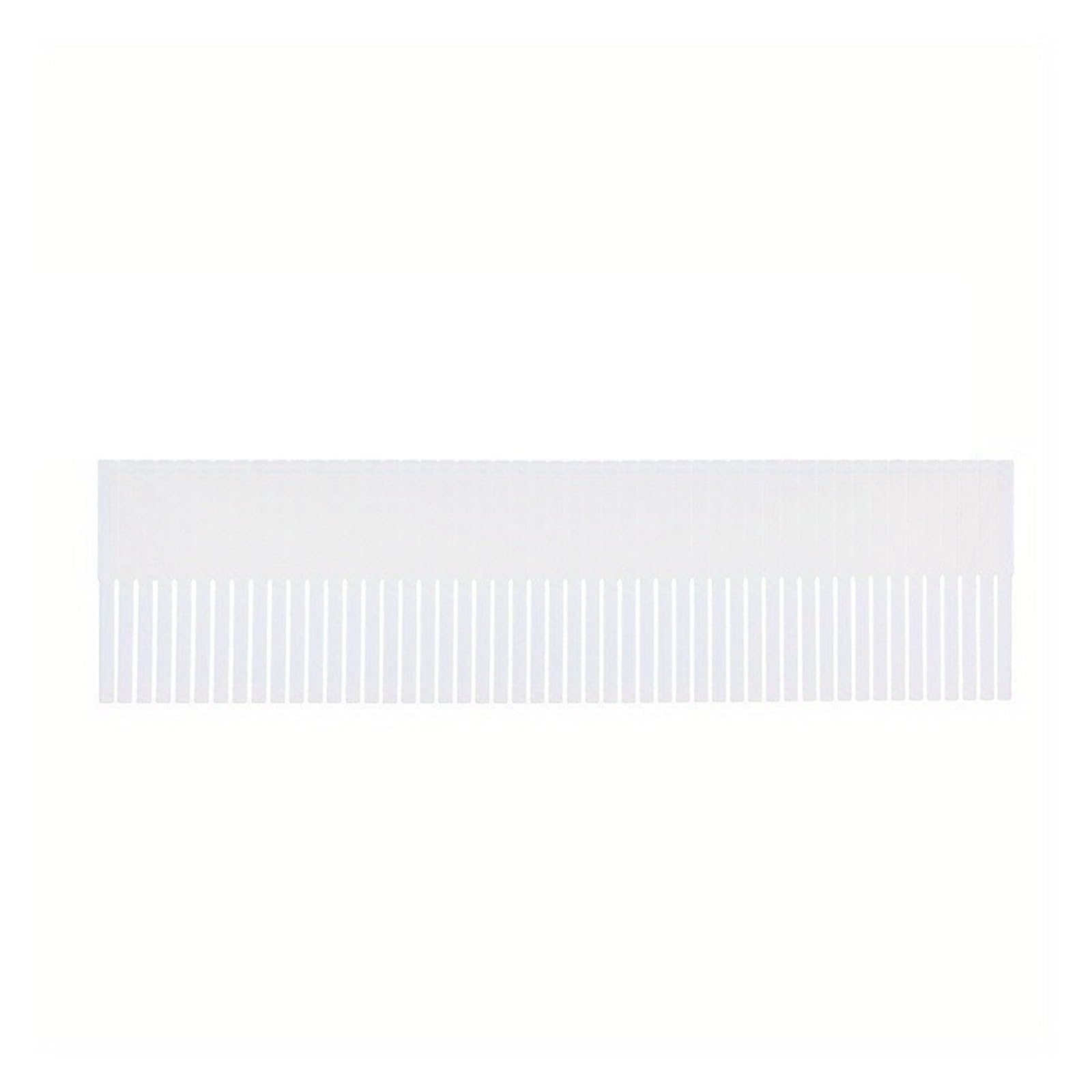 XBTNCYFE 10Pcs Adjustable Drawer Dividers Durable Storage Organizer For Cosmetics Socks Underwear & Clothes(White-38x11cm-10pcs)