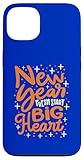 Installation facile Nouvel an, Nouveau départ, Grand cœur Coque pour iPhone 13