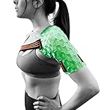 Kool'N FX Hot & Cold Therapy, Reusable Shoulder & Arm Gel Pack with Adjustable Straps - Great for Sports Injuries, Rotator Cuff, Rheumatoid Arthritis, Bursitis,Tendinitis & More (Small, Right)