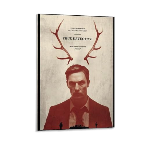Vintage Movie True Detective TV Show Poster 17 Artworks Picture Print Poster Wall Art Painting Canvas Gift Decor Home Posters Decorative 08x12inch(20x30cm)