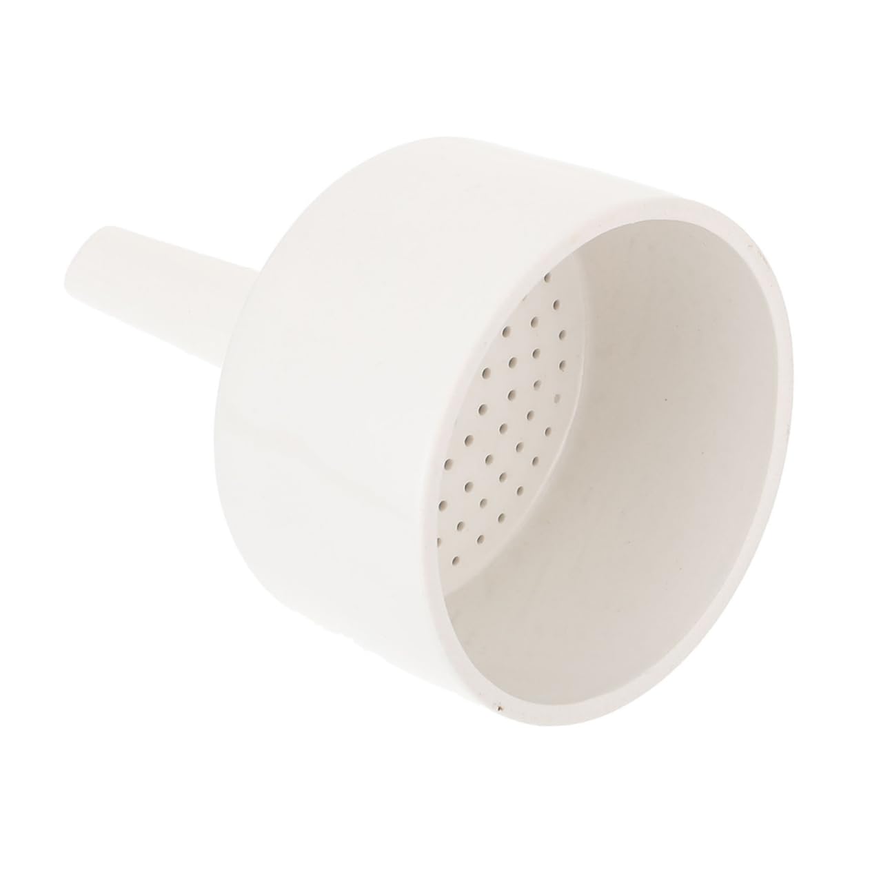 ULTECHNOVO Embudo Buchner y Filtro de Cerámica Blanco Superficie Pulida para Filtrado de Laboratorio para Experimentos Científicos