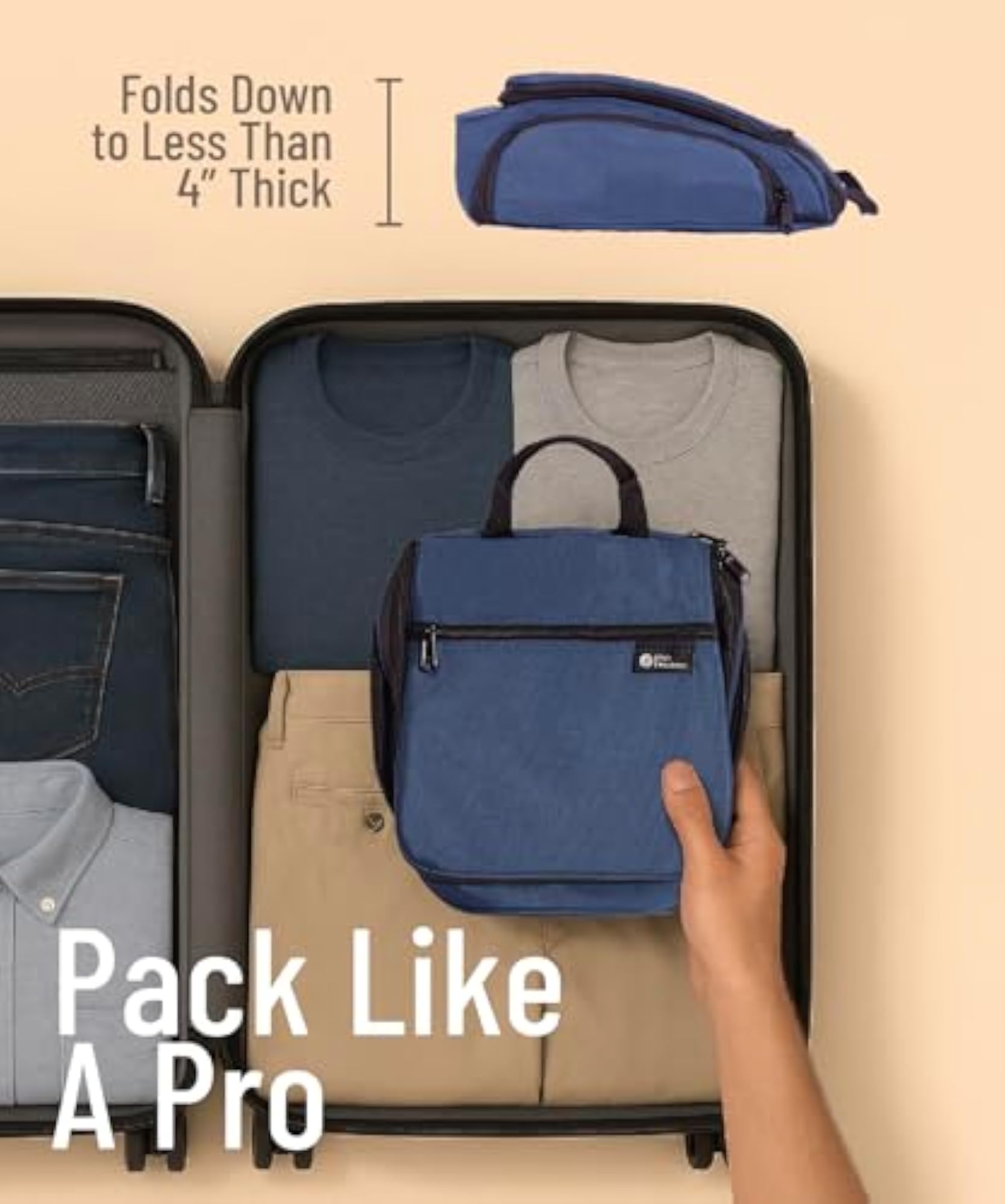 Large Hanging Travel Toiletry Bag for Men and Women