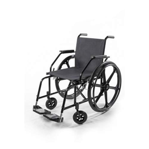 Prolife Cadeira de Rodas Confort Liberty Obeso - Aço Carbono - Preto - Estilo Padrão - 15 kg - 130 kg