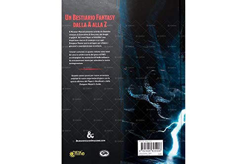 Asmodee Dungeons & Dragons - 5e édition - Manuel des Monstres 4002