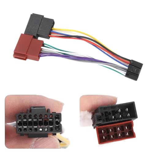 Adaptateur ISO 16 broches femelle pour changer un autoradio et brancher le faisceau Kenwood