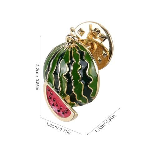 Palestine brooch pastèque émail vêtement métal badge fruit épingle - 7