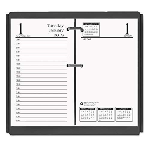 House of Doolittle 2019 Desk Calendar Refill, Daily, Economy, Fits #17 Base, 3.5 x 6 Inches, January - December (HOD4717-19)