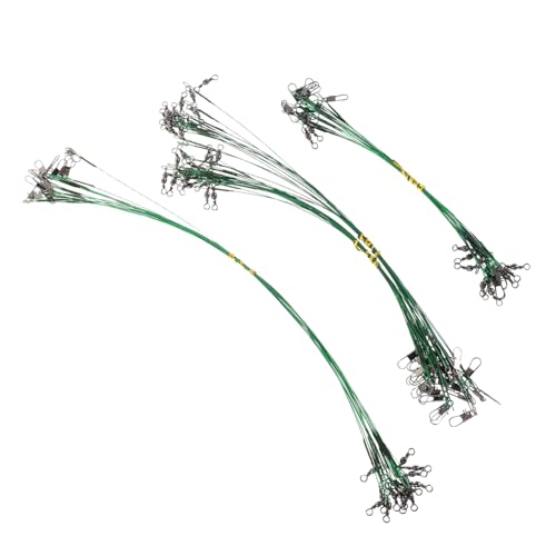 BESPORTBLE Fishing Leaders Swivels Steel Wire miniatura 1