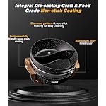 Hot Pot Electric with Divider, 6L Double-Flavor Non-stick pot, Temperature control, Large 6-Litre Capacity, Suitable for 6-12 people - Image 3