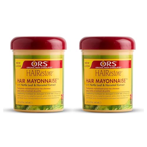 ORS HAIRestore Hair Mayonnaise with Netle Leaf & Horsetail Extract for Damage Hair 8 Ounces (Pack of 2) image 2