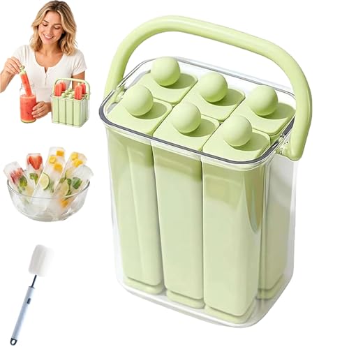 Bandeja silicona para palitos de hielo con tapa miniatura 1