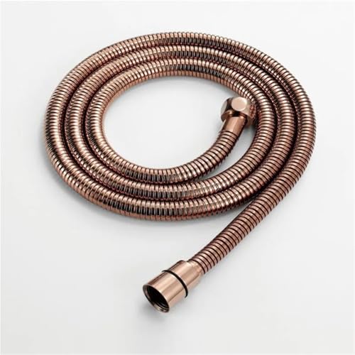 Manguera de ducha flexible de latón y acero inoxidable de 80cm para baño 2