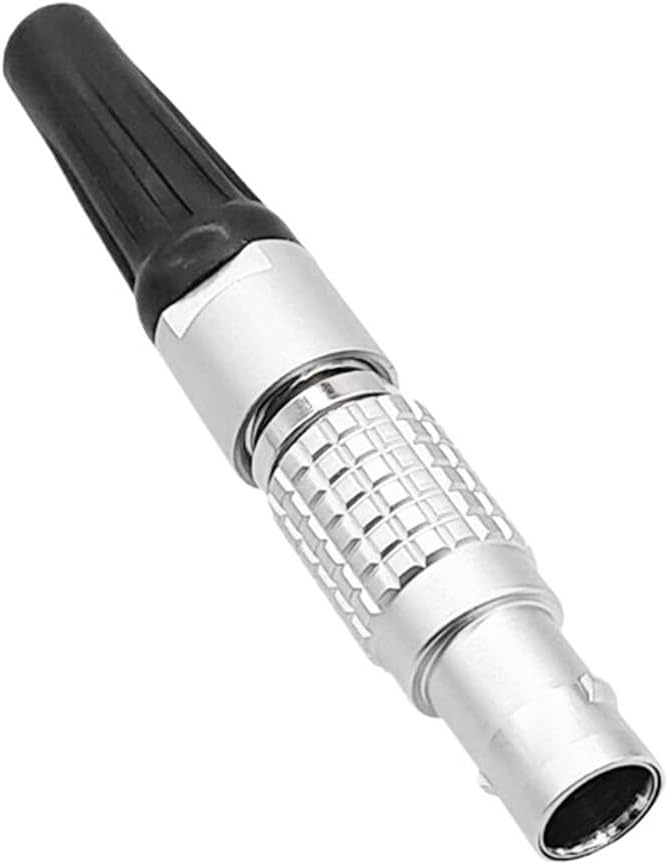 1Set 0B Connector 2 3 4 5 6 7 9 Pin FGG for Sound Device Metal Circular Aviation Cable Connector Egg Socket(2PIN Plug)