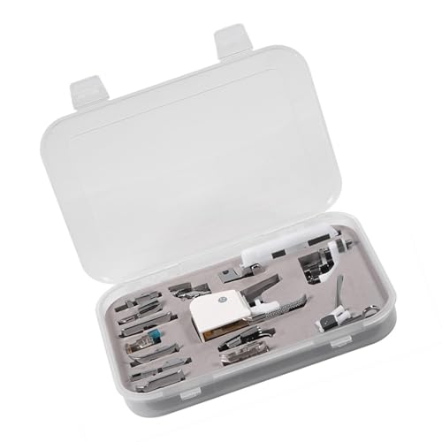 Set de 15 Piezas de Prensatelas de Metal para Máquina de Coser miniatura 4