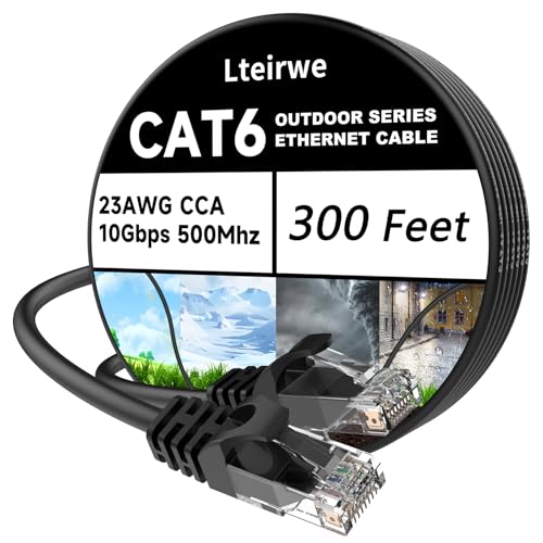 Câble Ethernet CAT6 pour connecter vos ordinateurs à distance en 10 Gbit/s
