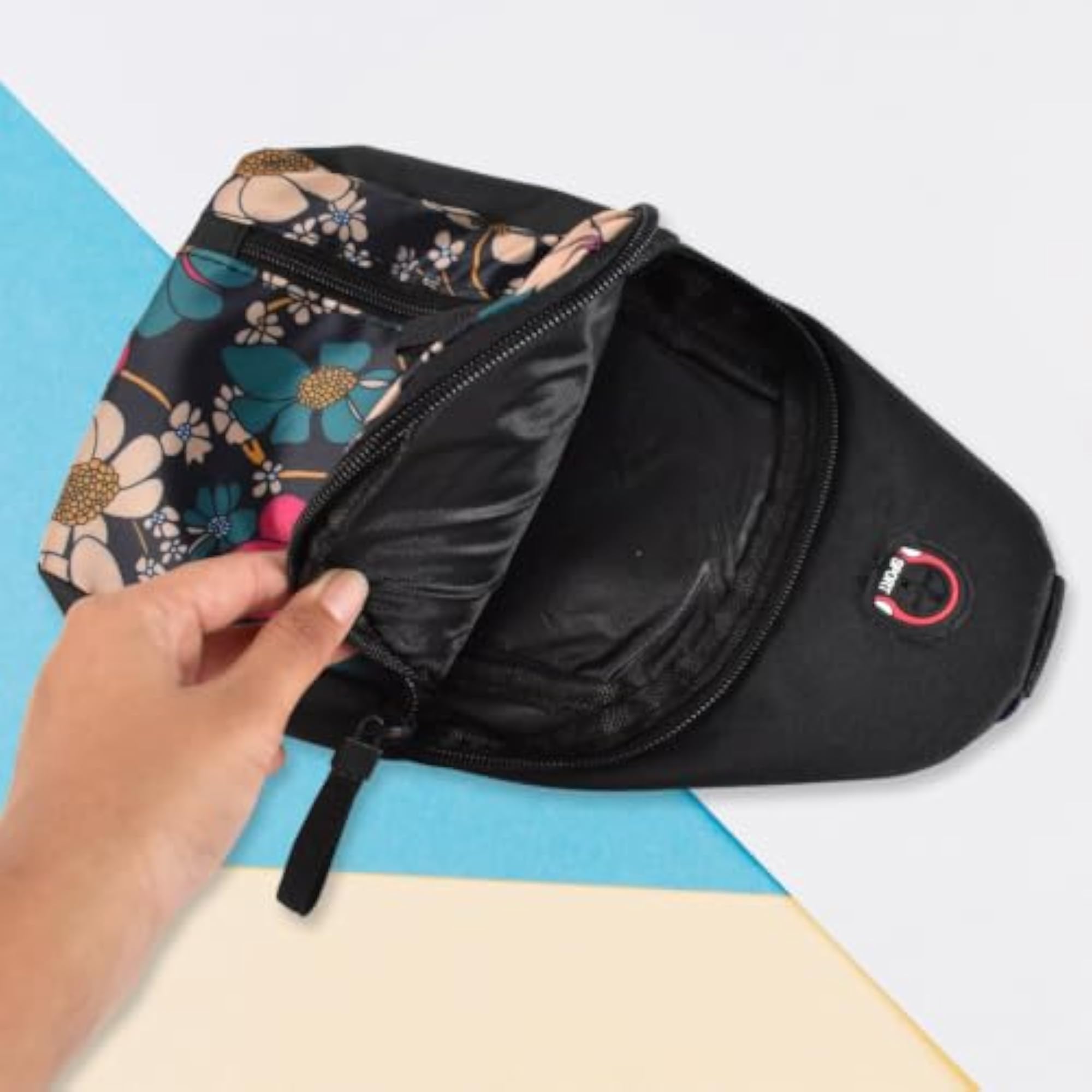 Waterproof Waist Bag with USB Charging and Earphone Hook